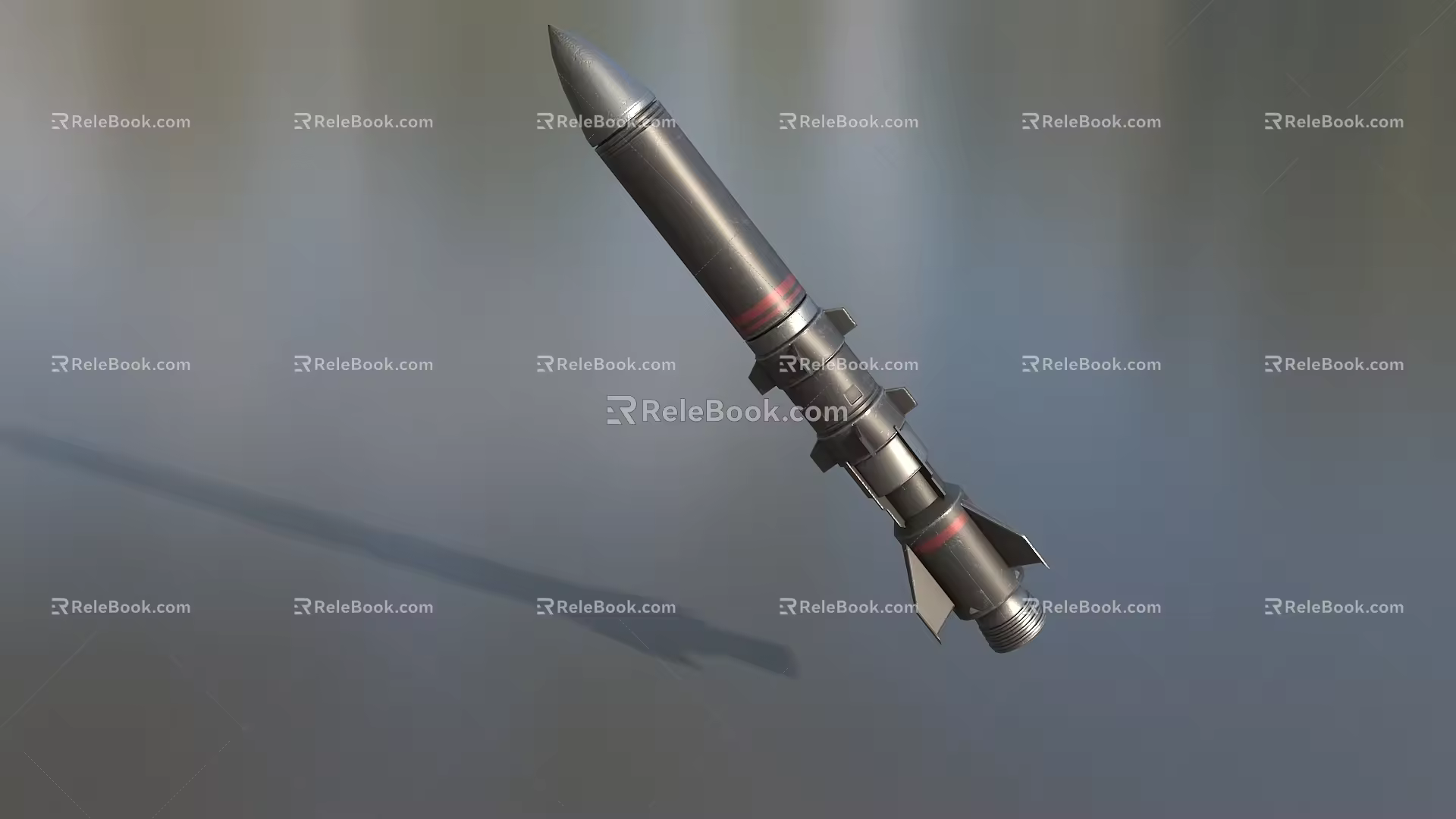Missile Cannon Torpedo Bomb Cruise Missile Science Fiction Missile Science Fiction Torpedo Missile Simple Model Missile Low Model Low Face Missile Game Missile 3d model