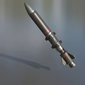Missile Cannon Torpedo Bomb Cruise Missile Science Fiction Missile Science Fiction Torpedo Missile Simple Model Missile Low Model Low Face Missile Game Missile 3d model