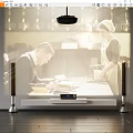Modern Projector 3d model