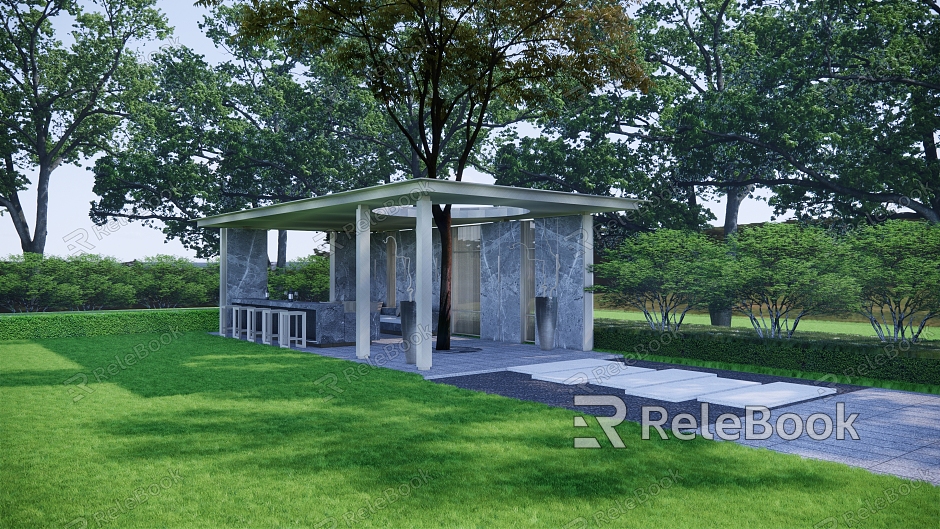 Modern Pavilion model