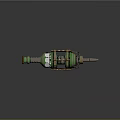 Mechanical Tool With Green Metal Components Spiral Structure And Gears