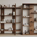 New Chinese Style Storage Rack 3d model