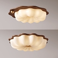 Antique ceiling lamp 3d model