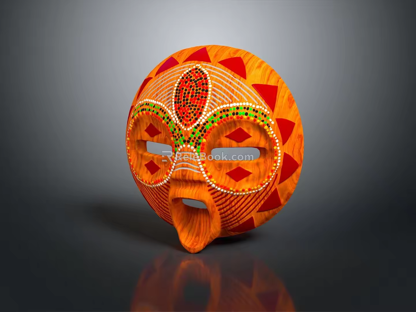 Mask Game Mask Cartoon Mask Animal Mask Realistic 3d model