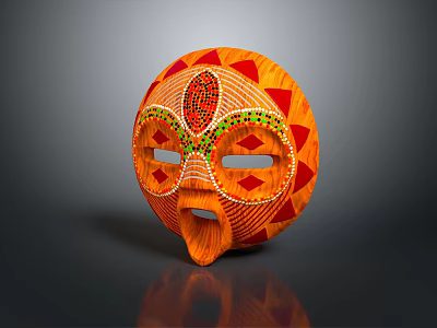 Mask Game Mask Cartoon Mask Animal Mask Realistic 3d model