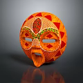 Mask Game Mask Cartoon Mask Animal Mask Realistic 3d model