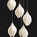 Modern chandelier 3d model