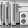Haier Modern Air Conditioners Including Standing And Wall Mounted Types For Home Use