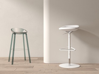 Modern Bar Chair 3d model