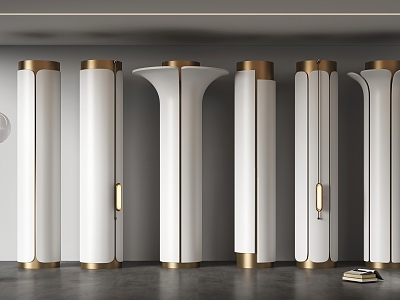 Decorative pillar model