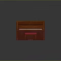 Classic Musical Instrument Wooden Piano With Pink Stool On Polished Wooden Floor