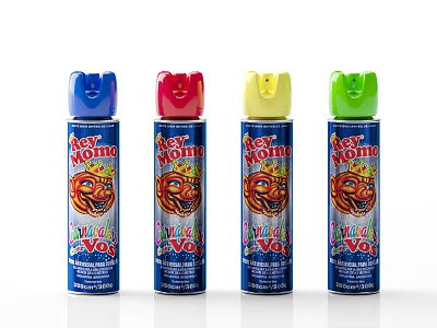 ET MOMO Magic Vox Multi Color Cleaning Spray For Daily Household Use 3d model