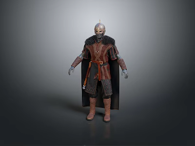 Warrior Samurai Soldier Guard Assassin Killer Ancient Soldier Ancient Assassin Killer 3d model