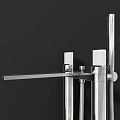 Modern Chrome Wall Lamp With Minimalist Design And Sleek Metal Structure