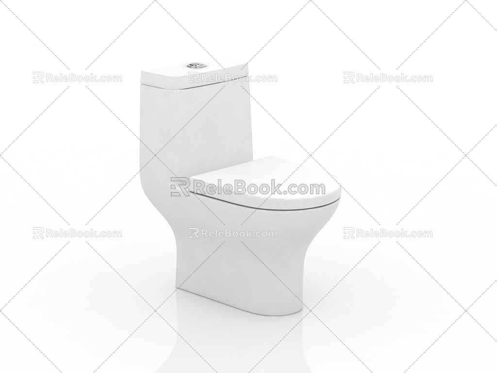 Bathroom Toilet Toilet 3d model