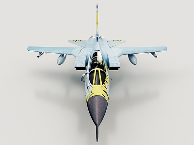 Fighter aircraft 3d model