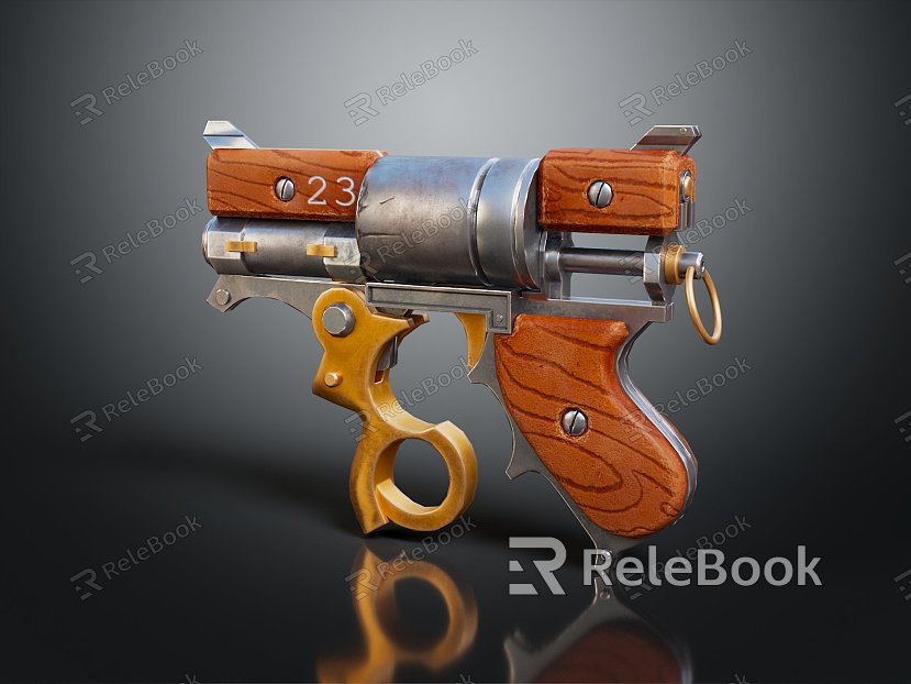 modern pistol revolver revolver model