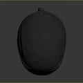 Textured Gray Beanie With Dome Shape And Wrinkled Bottom For Daily Casual Wear