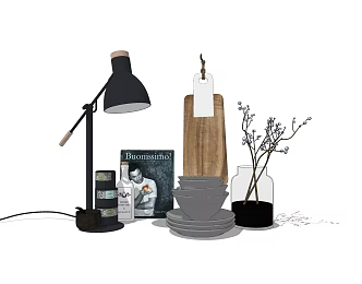 Kitchen Supplies 3d model