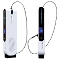 Modern Electric Vehicle DC Combo Chargers With White Black Design And Charging Ports