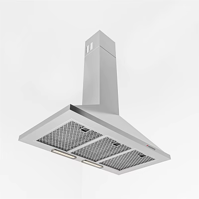 Modern range hood range hood chimney exhaust machine 3d model