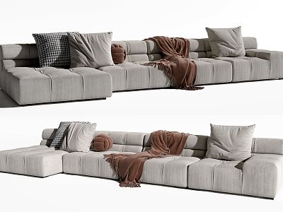 Modern Minotti corner sofa model