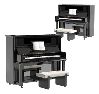 Piano 3d model