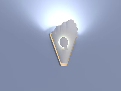 Modern wall lamp 3d model