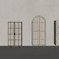 Wooden Wardrobes With Rattan Design Open Doors Displaying Clothes Inside Minimalist Interior Natural Light