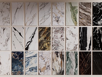 Marble Texture Wall Panel Stone Wall Panel Rock Slab 3d model