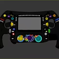 modern gamepad wireless gamepad game console accessories 3d model