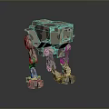 Robot Assistant Small Robot Butler Robot Butler Figure Game Figure 3d model