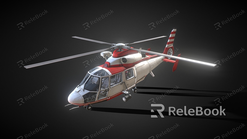 Helicopter aircraft model