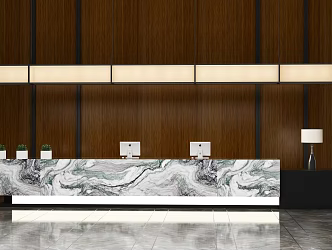 Bar Counter 3d model