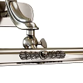 Modern Wall Sconces With Brass Silver Metal Finish Adjustable Arm Stylish Home Decor Design