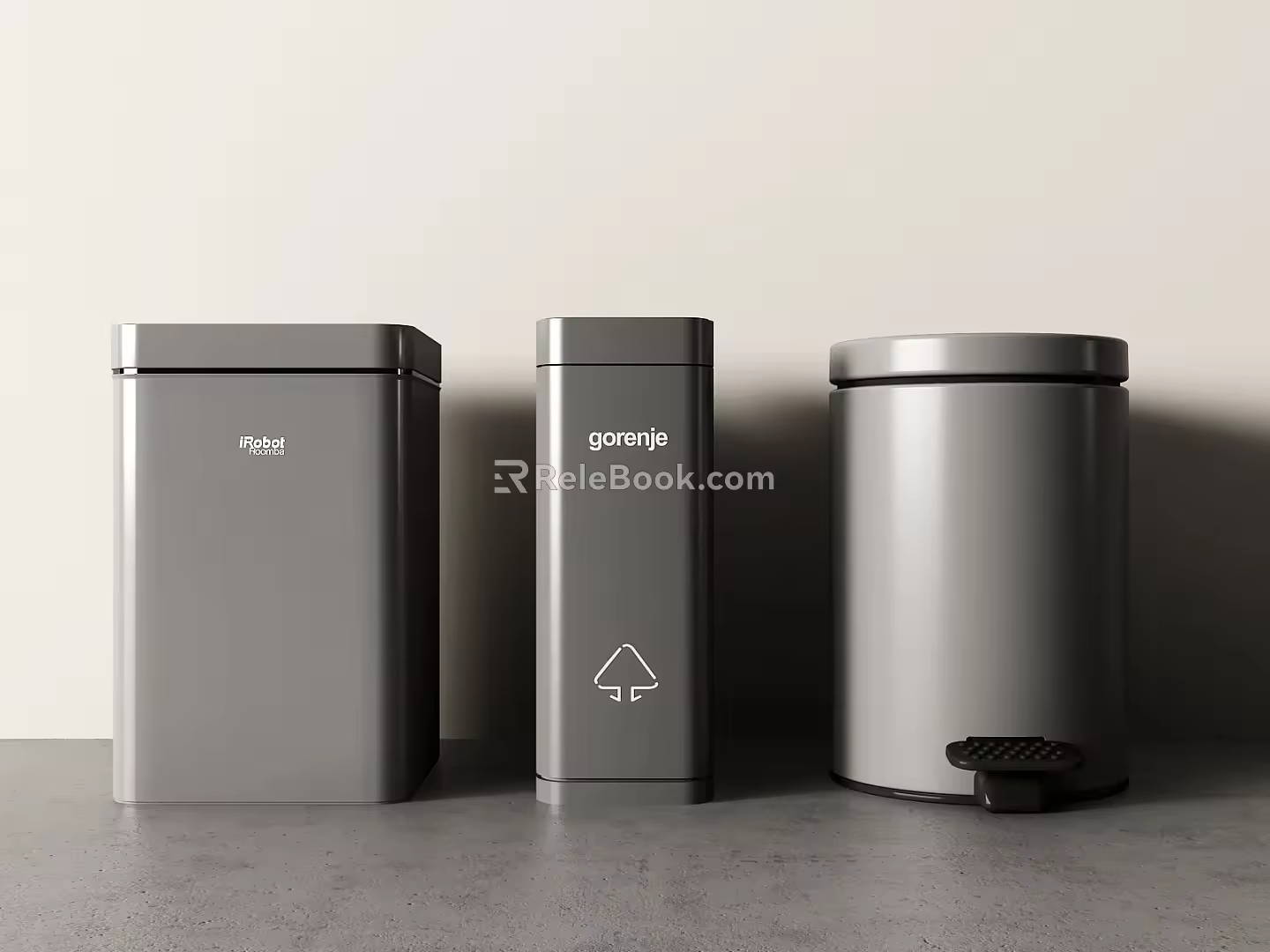 trash can 3d model