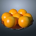 orange citrus orange fan orange orange orange orange 3d model