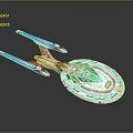 Futuristic White Spaceship Model With Sleek Aerodynamic Structure And Long Wings