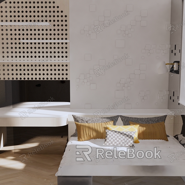 Modern Tatami Bedroom Bedroom model