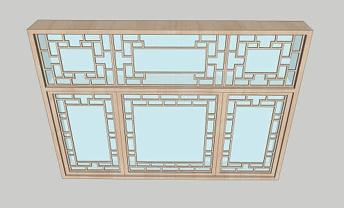 doors and windows window grilles 3d model