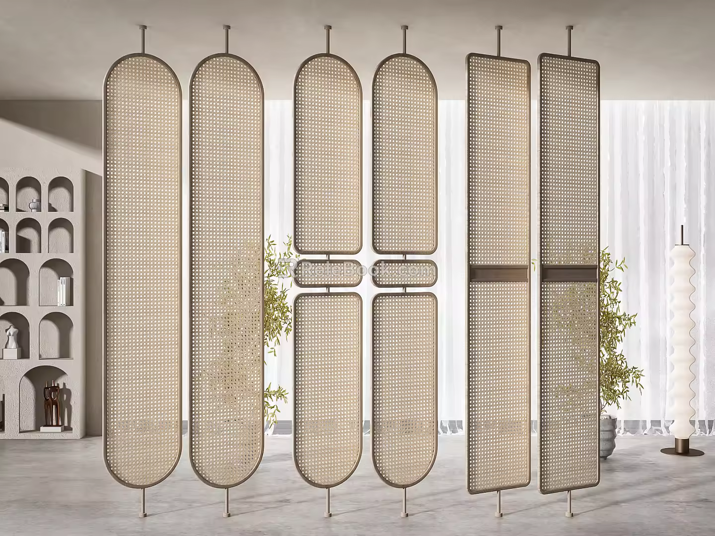 Silent screen combination 3d model