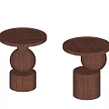 Some kinds of tea tables 3d model