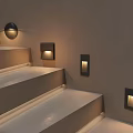 Induction lamp stair lamp floor lamp night lamp corridor lamp 3d model