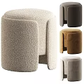 Stylish Upholstered Sofa Stools in Multiple Colors for Modern Living Spaces