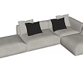 Modern Poliform Multiplayer Sofa 3d model