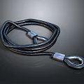 Car Tow Steel Cable Rope With Metal Hook Ends For Vehicle Recovery Use