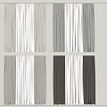 Modern Curtains In Neutral Beige Gray And Brown Tones For Interior Decor