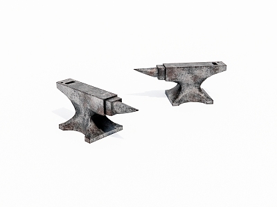 Iron tool anvil model