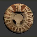 Traditional Ancient Greek Terracotta Jug With Geometric Patterns And Animal Motifs