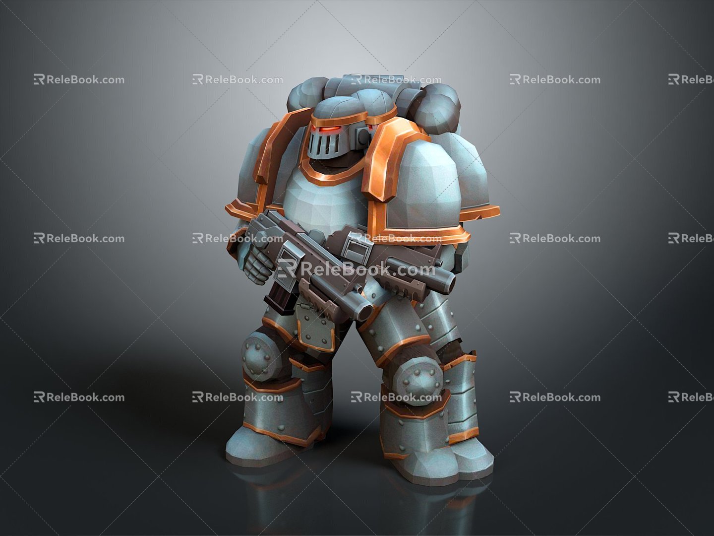 Mech Warrior Mech Soldier Machine Battlearm Mechanical Battlearm Machine Fighter Robot 3d model